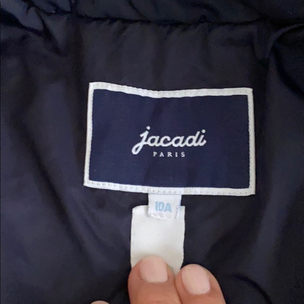 Quilted light Jacadi jacket kids size 10 - Picture 3 of 5